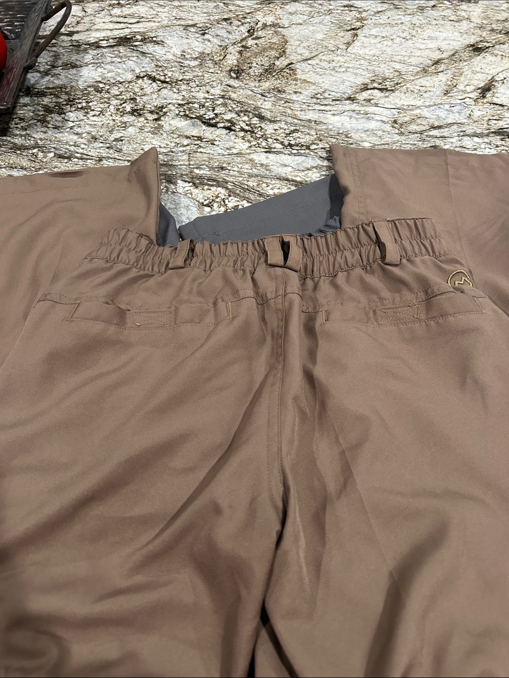 2 pair of Magellan Outdoors Women's Convertible Pants — Brown & Gray - Picture 7 of 7